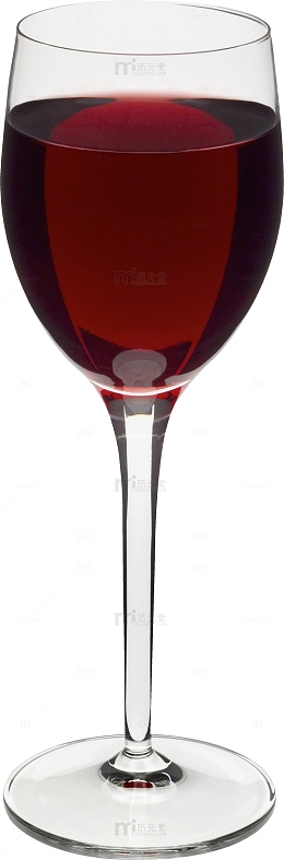 高脚红酒杯