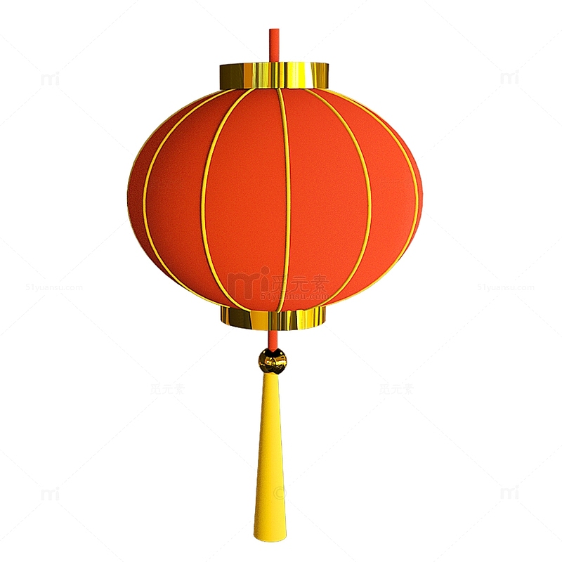 喜庆红灯笼中国传统挂饰挂件国庆