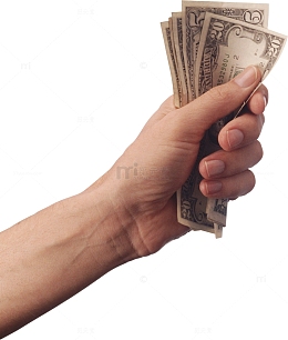 手握金钱