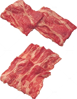 新鲜的培根肉