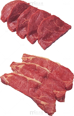 新鲜的肉排