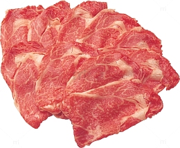 火锅雪花肉片