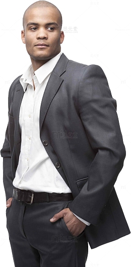 一名男性模特