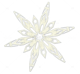 插画雪花
