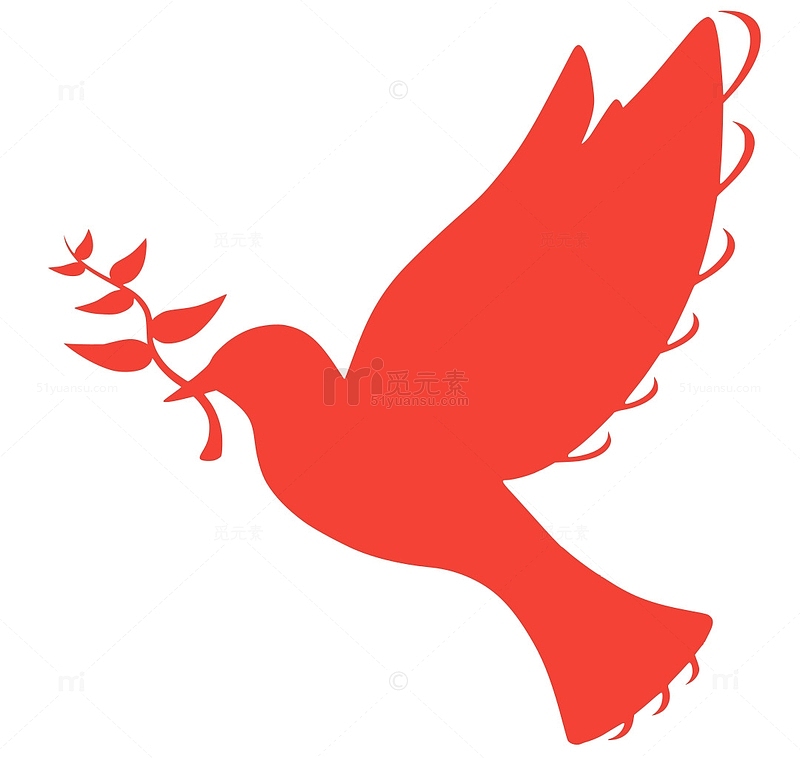 希望和平 信仰 动物 翅膀 标志 精神 