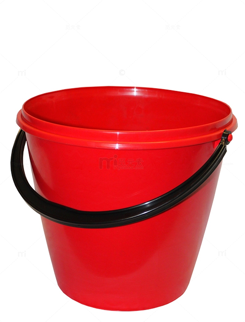 塑料红桶