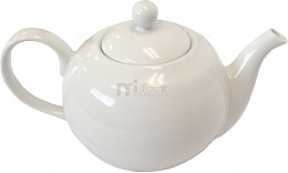 白色茶壶