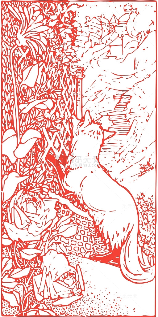 哺乳动物 狐狸 动物 森林 生活 林地