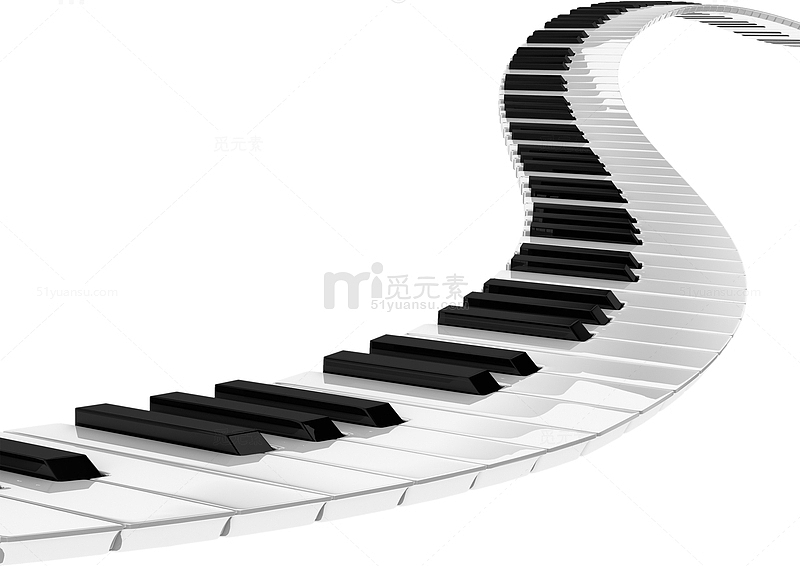 悬浮钢琴阶梯