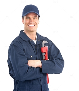 穿着工作服的工业工人