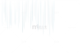 简约透明的下雨飘雨