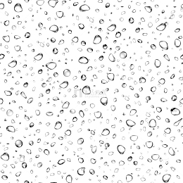 密集的雨珠