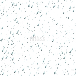 密集的雨