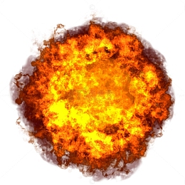 爆炸特写
