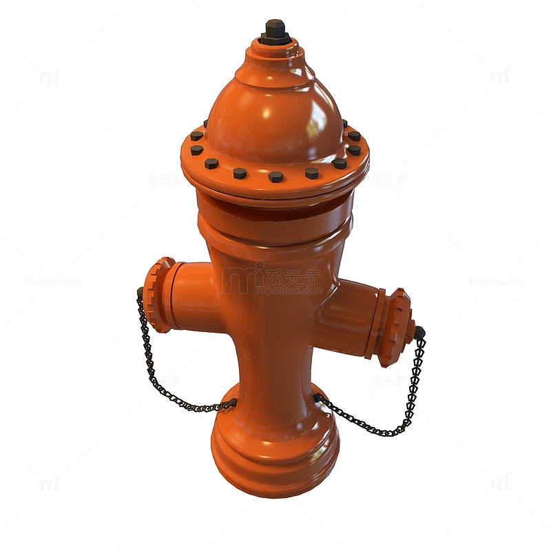 橙色消防栓