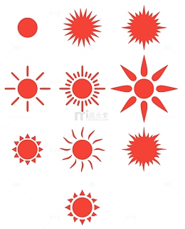 符号 阳光 太阳