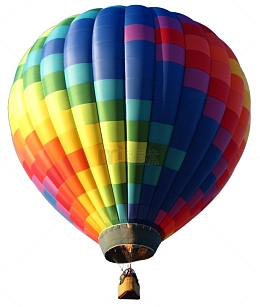 土耳其彩色热气球