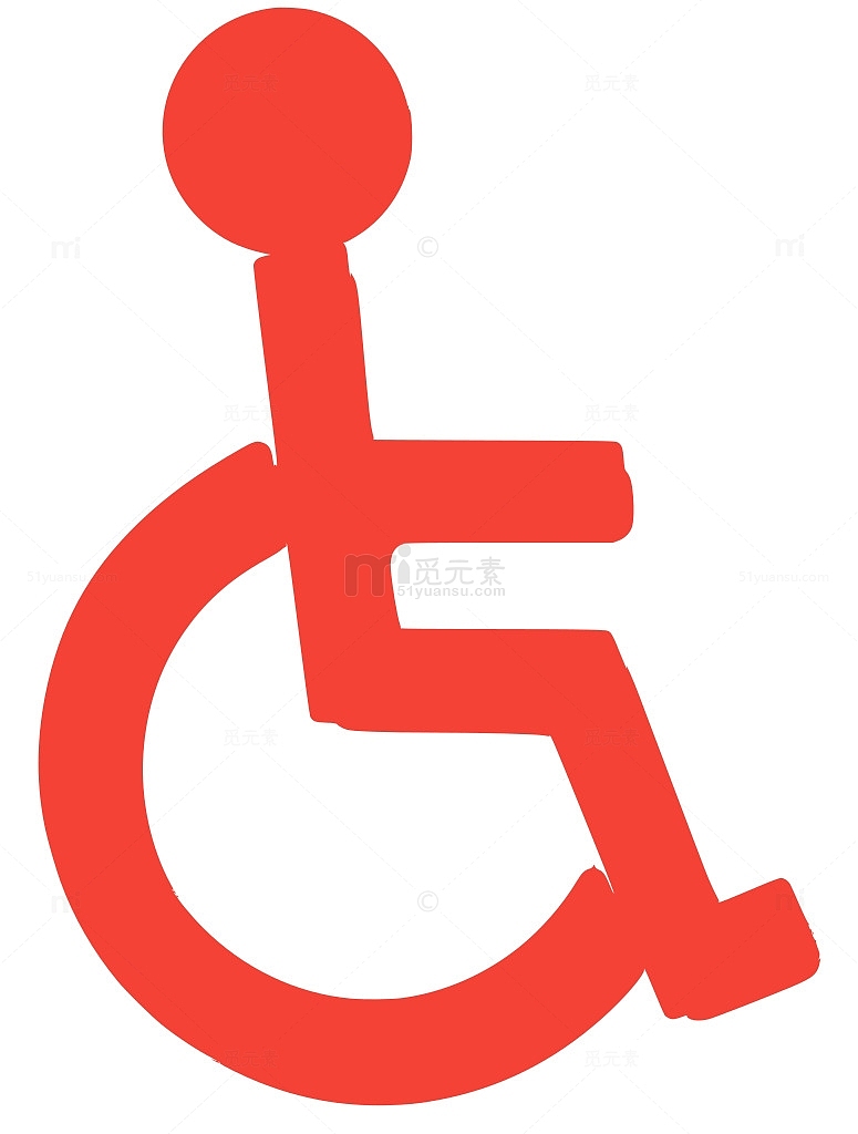 轮椅 符号 标志