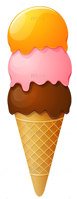 冰淇淋甜筒