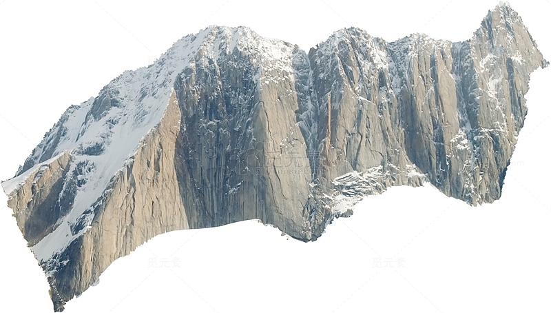 悬崖山峰石头岩石3D模型