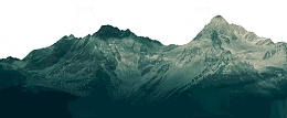 层峦的山峰