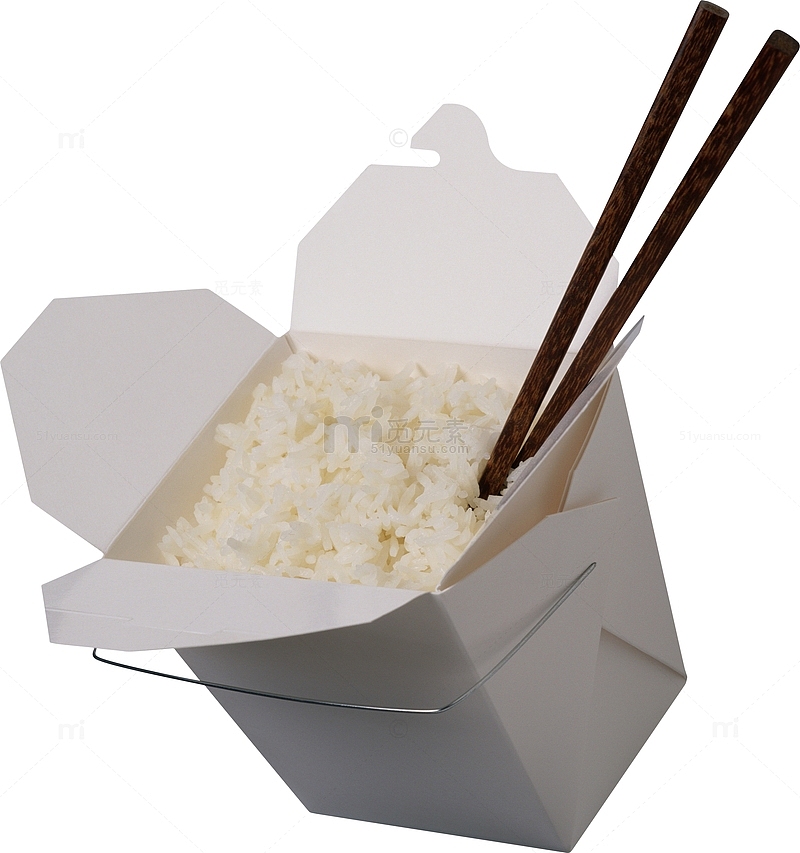 一盒米饭