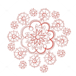 花卉  曼陀罗