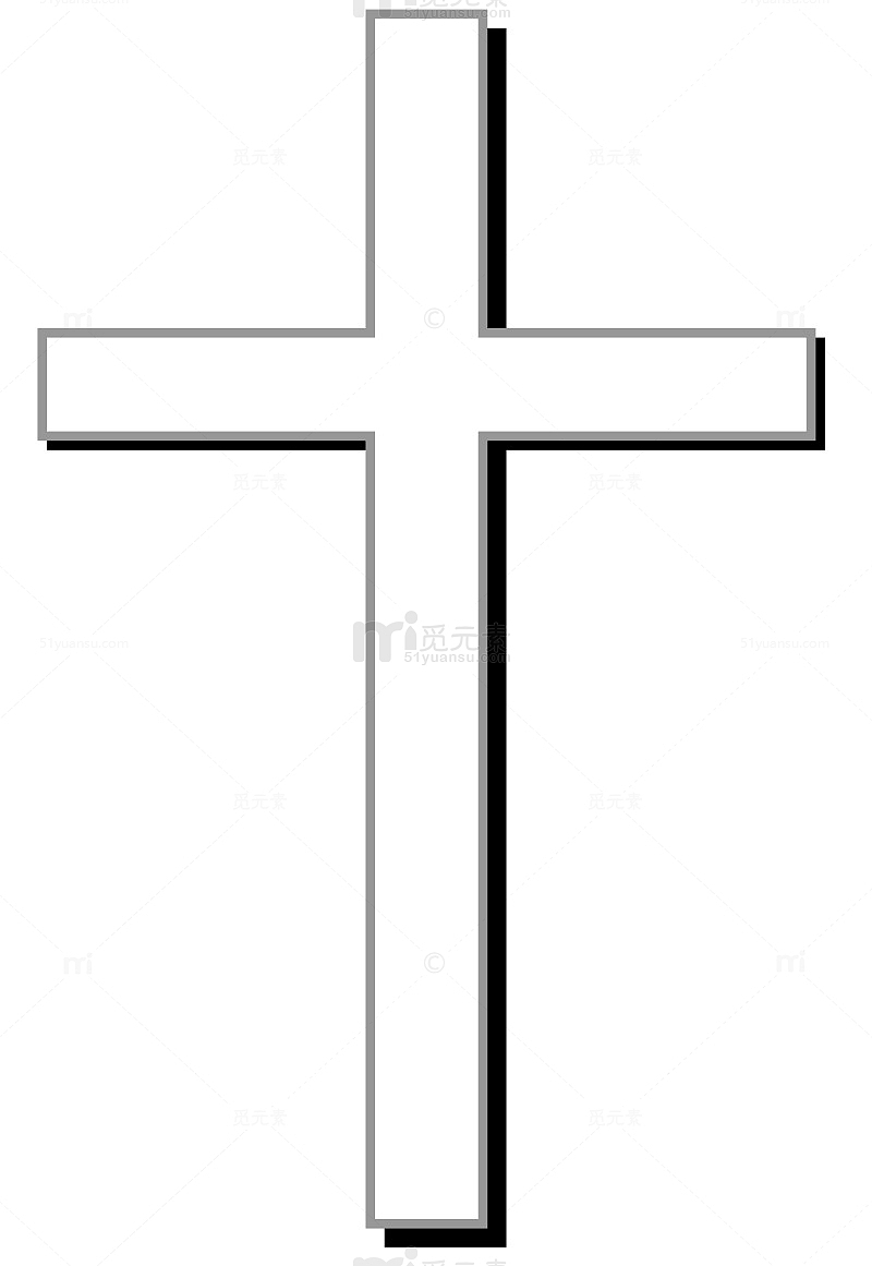 白色十字架
