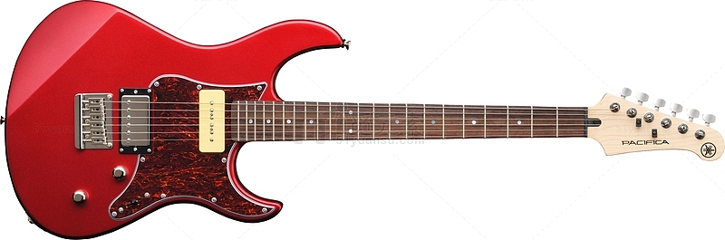 红色电吉他