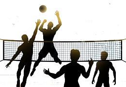 打排球的人