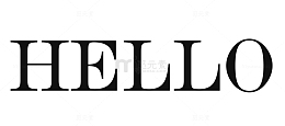 英文问好