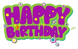 卡通happy birthday