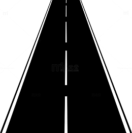 笔直的路