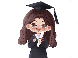 毕业季的快乐女孩