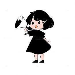 拿着大喇叭的女孩子招聘
