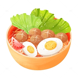 简约美食粉条面条
