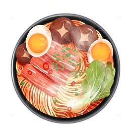 美味拉面面条美食食物
