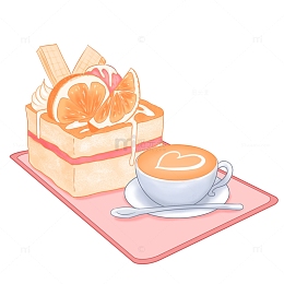 美食下午茶点心甜点咖啡
