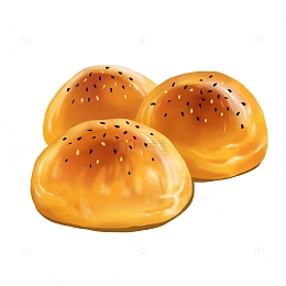 美食蜂蜜小餐包面包