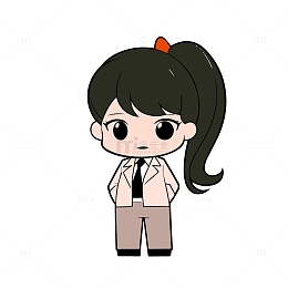 穿西装的职场女生