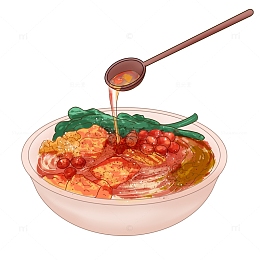 美食螺蛳粉麻辣酸爽