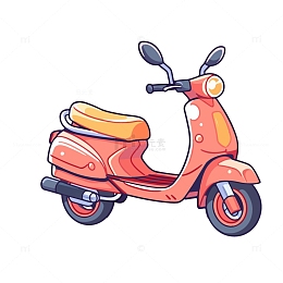 卡通电瓶车摩托车