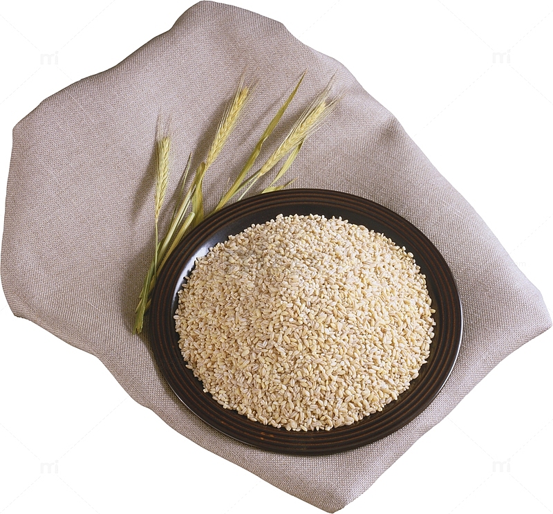 盘子里的小麦