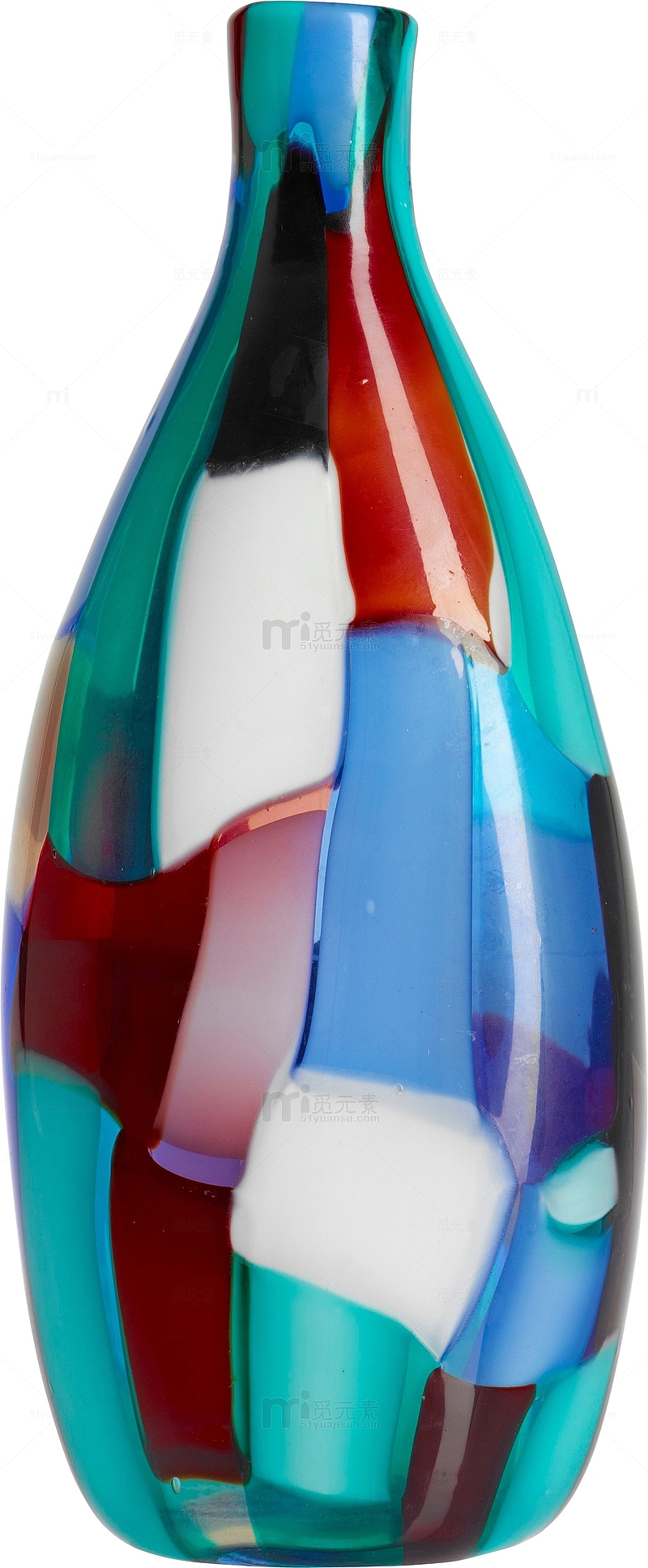 色彩斑斓的创意花瓶