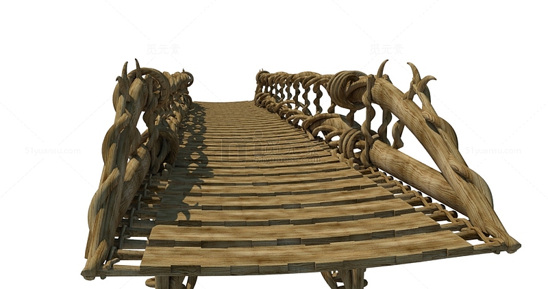 木头桥梁