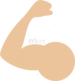 手绘肌肉