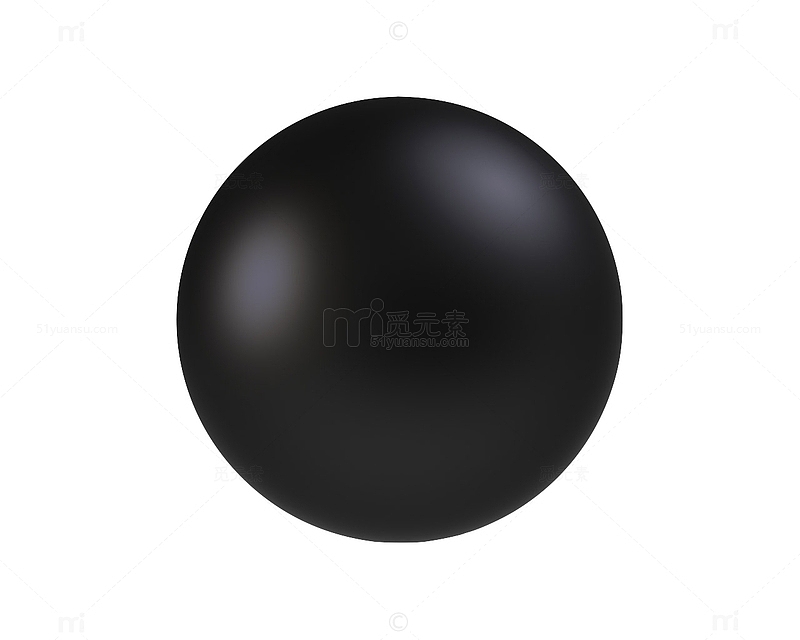 质感黑球