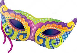 卡通彩绘舞会面具