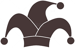 小丑帽子图标