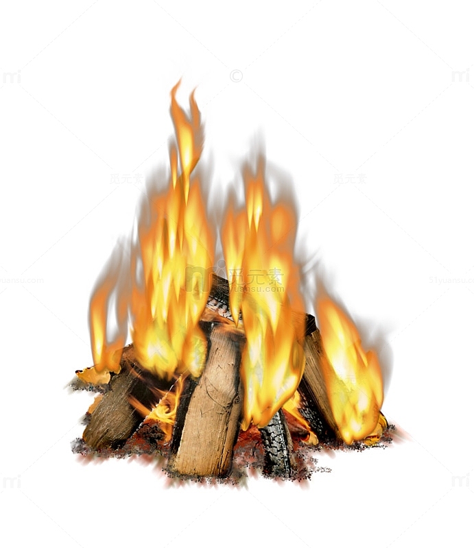 木头火堆